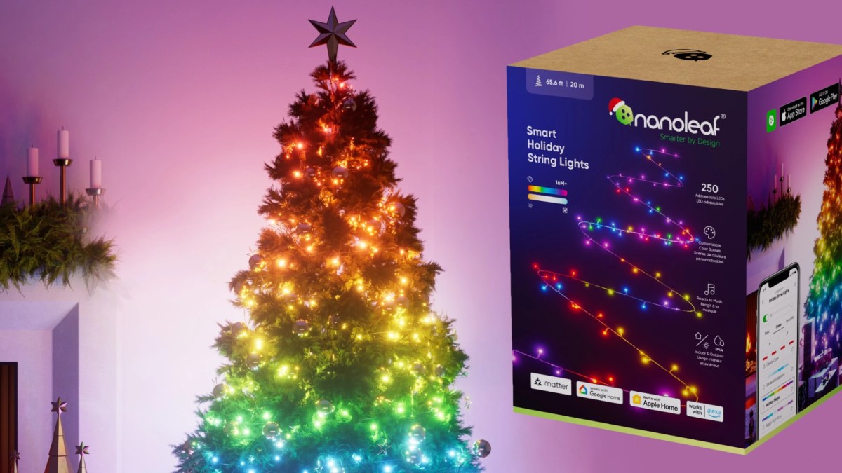 Nanoleaf smart Matter Christmas lights