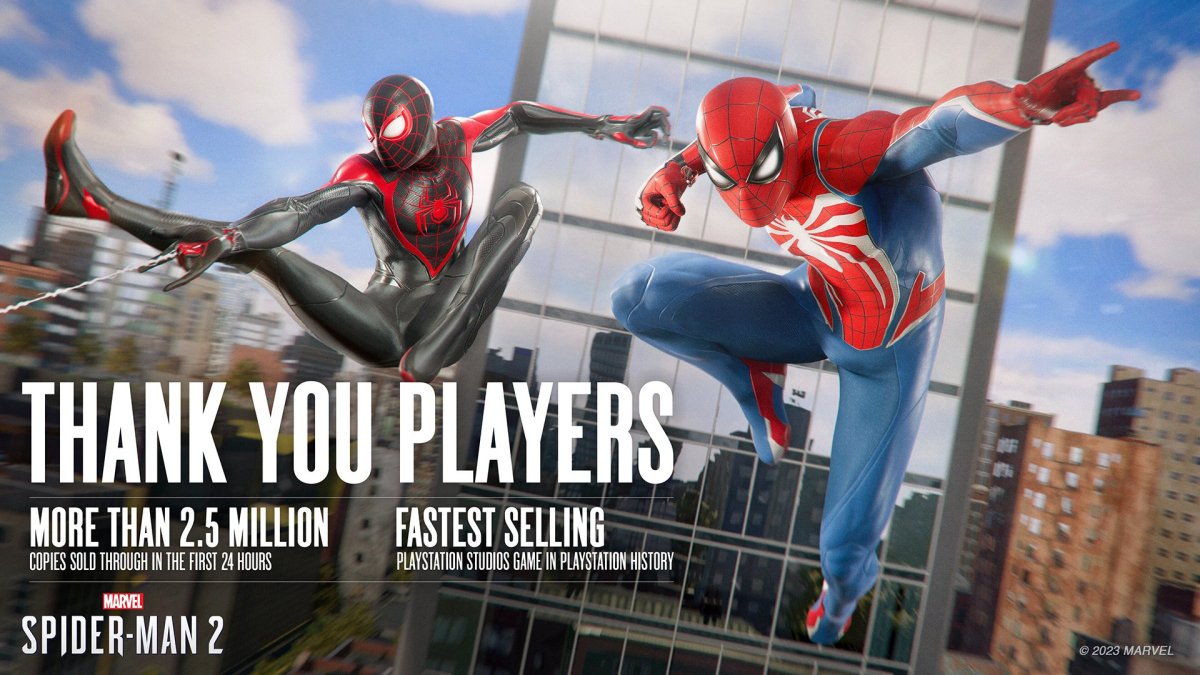 Spider-Man 2 fastest-selling