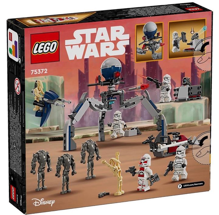 LEGO Star Wars 2024 sets Clone vs Droid