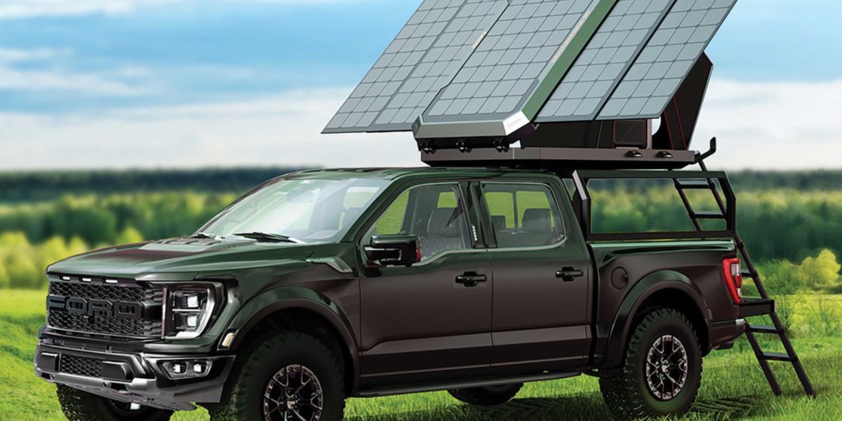 Jackery rooftop solar tent