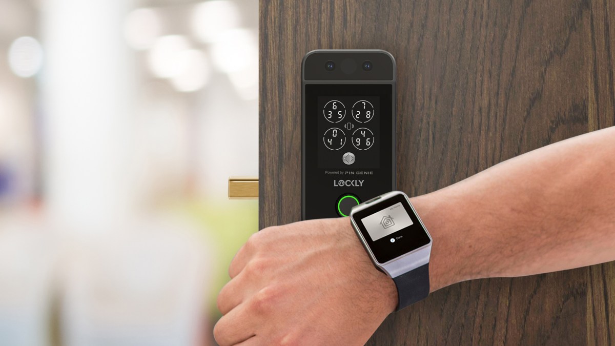 Lockly Visage Apple HomeKey smart lock with Matter