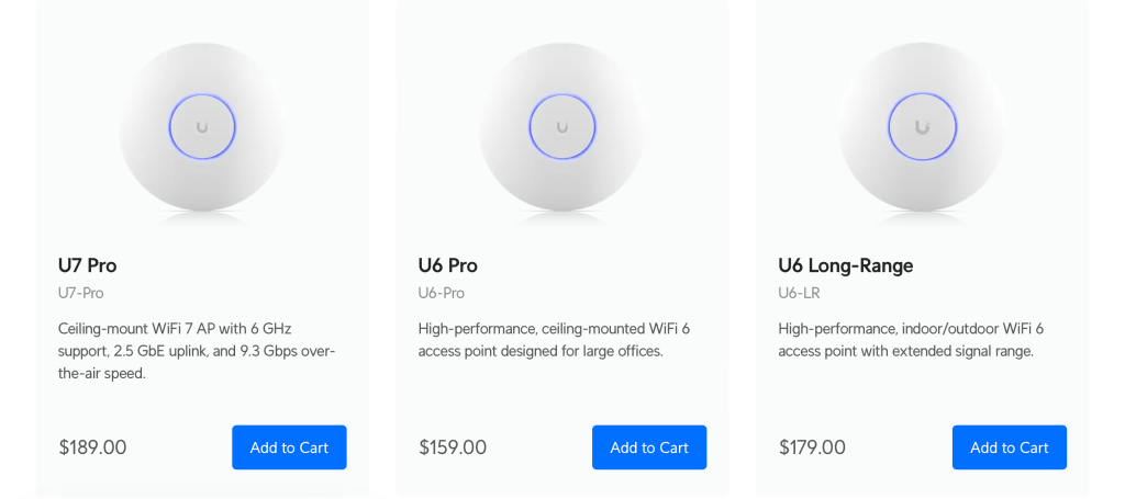 UniFi U7 Pro