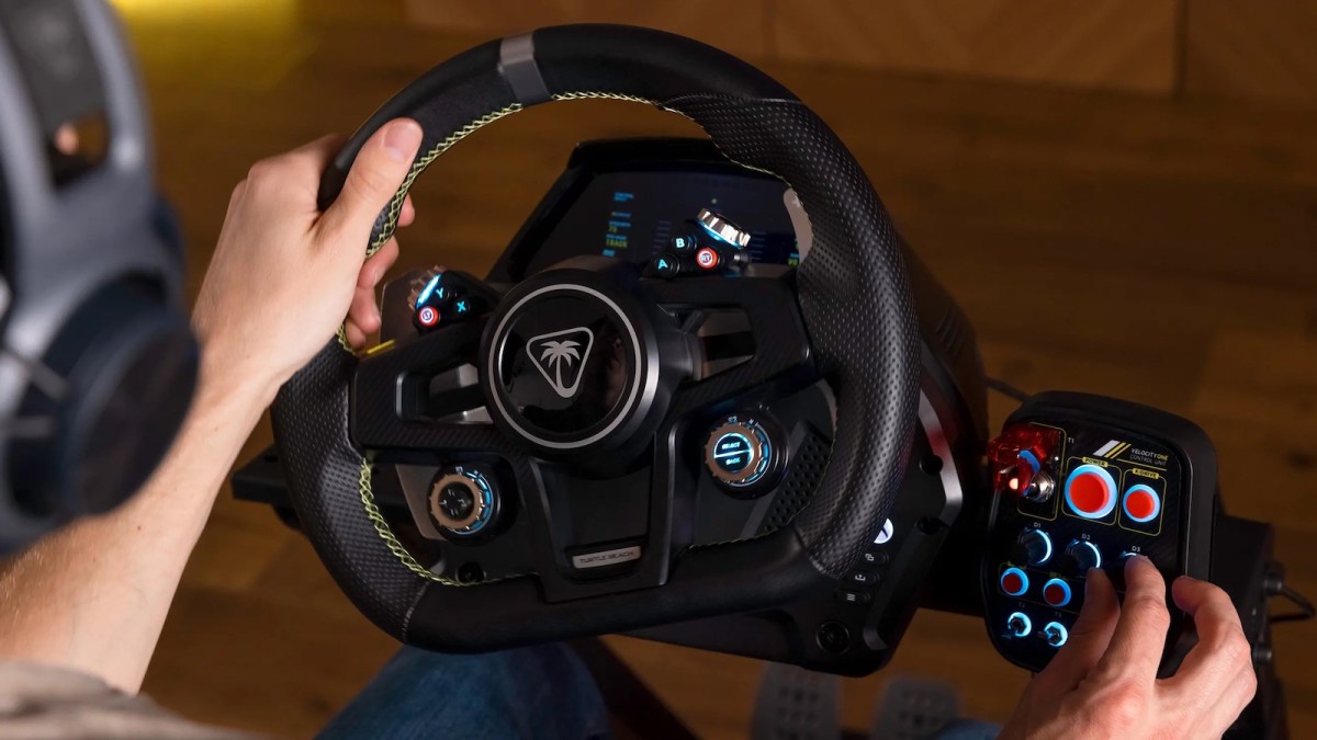 Turtle-Beach-VelocityOne Race Wheel and Pedal-racing controller-