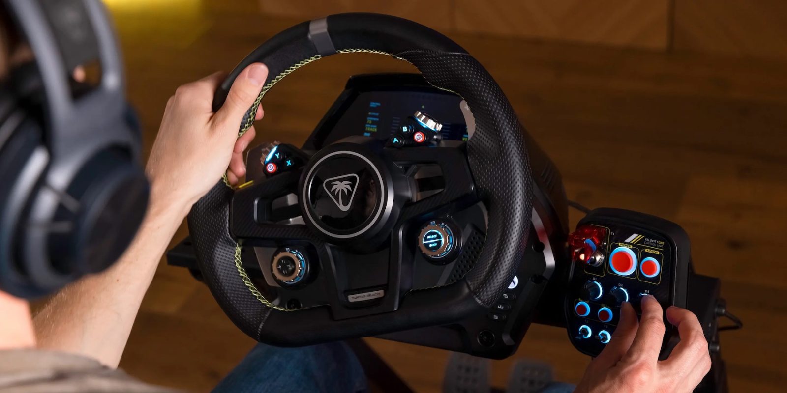 Turtle-Beach-VelocityOne Race Wheel and Pedal-racing controller-