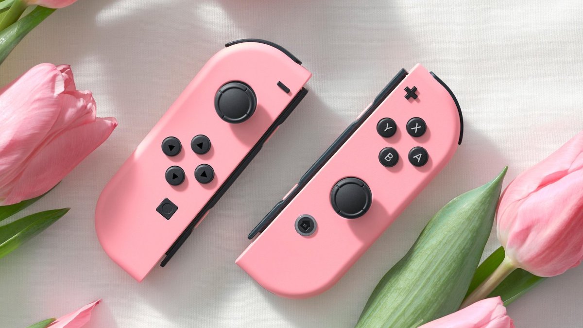 pink Joy-Con nintendo