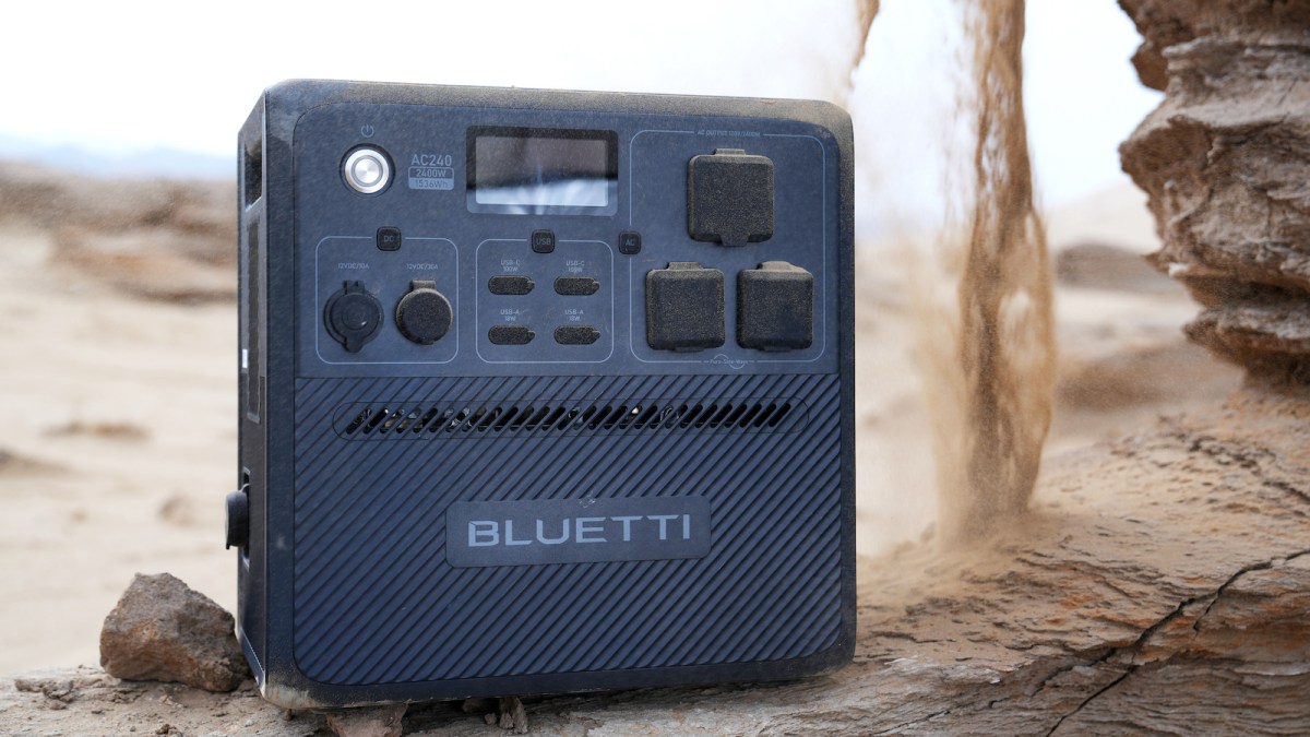 BLUETTI AC240 IP65 All-Weather Portable Power Station