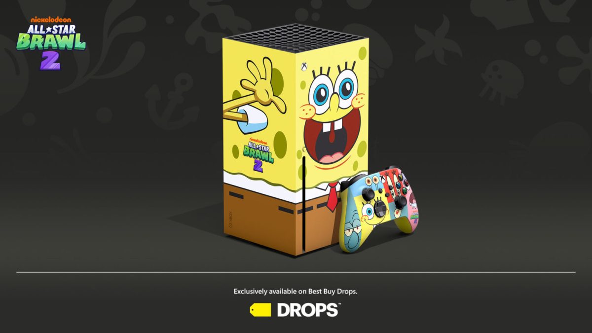 SpongeBob Xbox Series X console