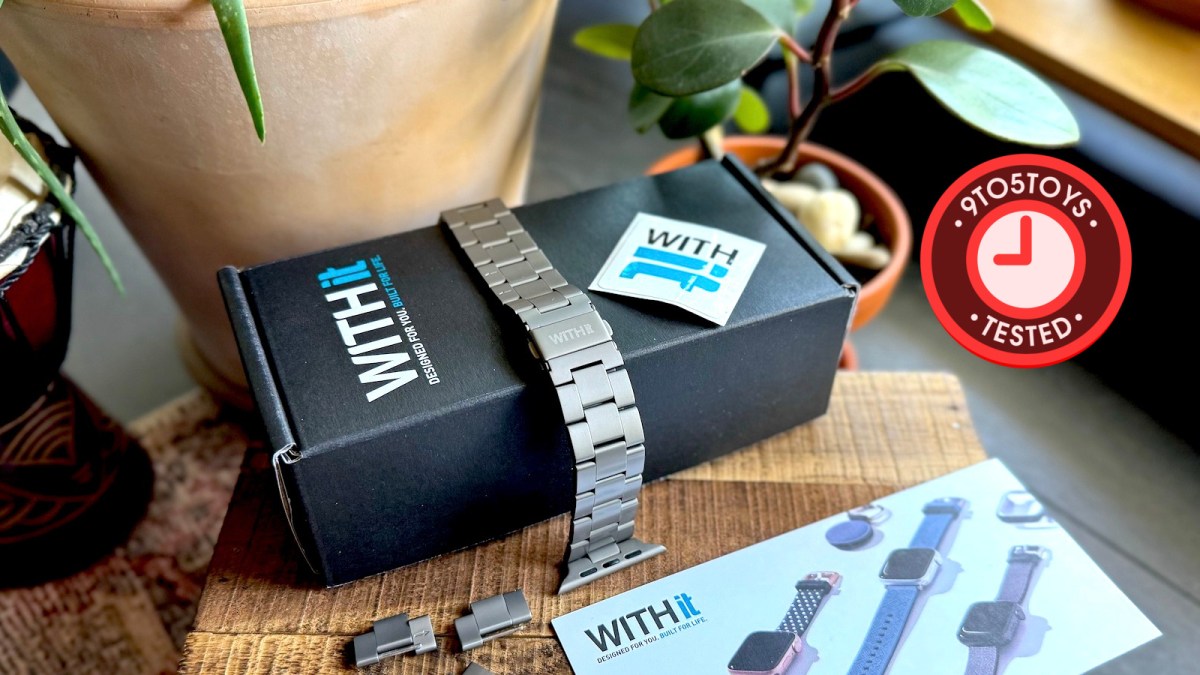 WITHit Titanium Band for Apple Watch