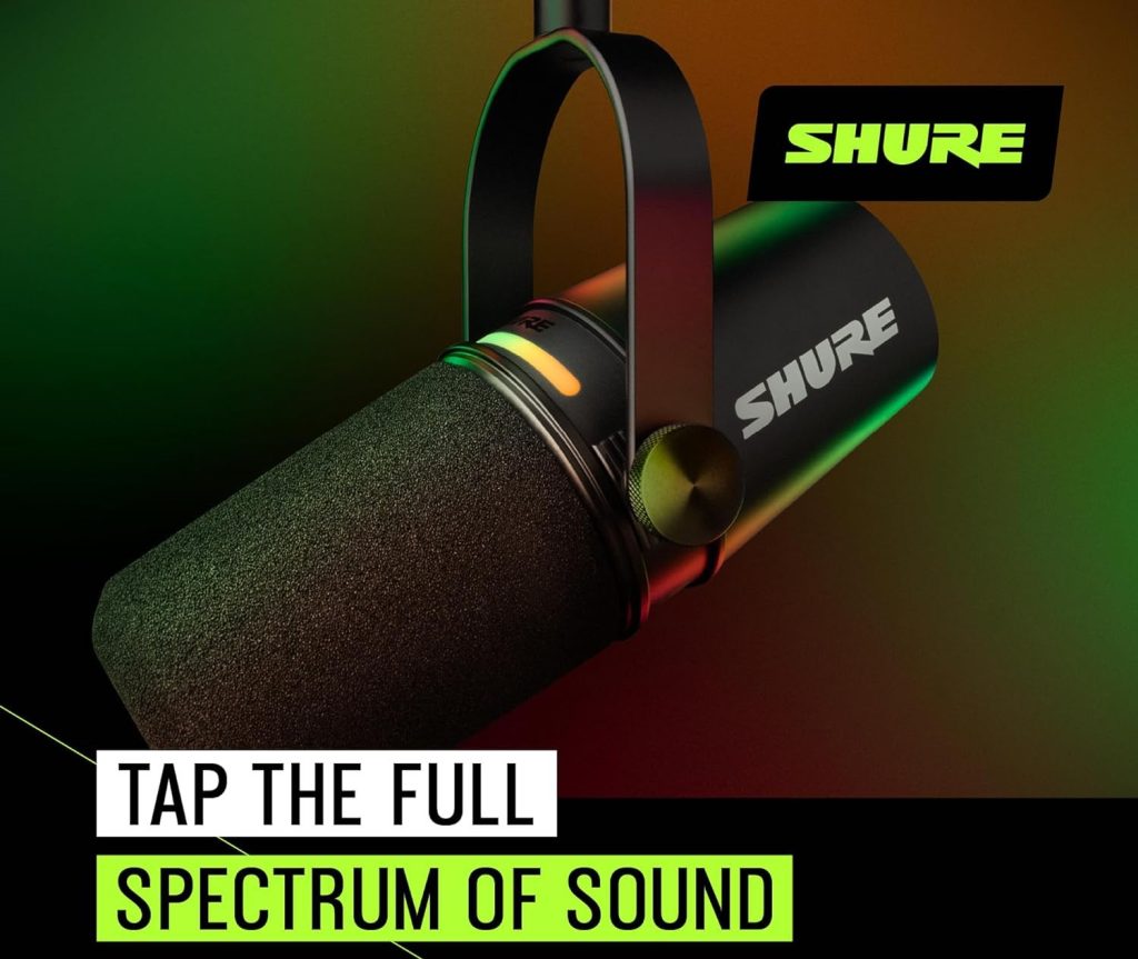 Shure MV7+ Podcast Mic