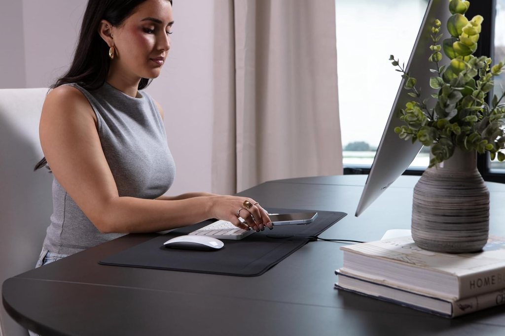 ZAGG Desk Mat with wireless charging