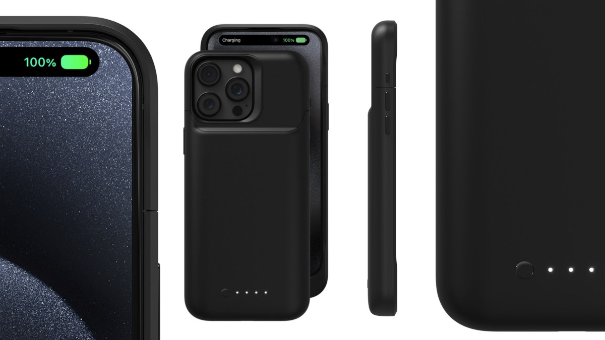 mophie juice pack iPhone 15 battery case