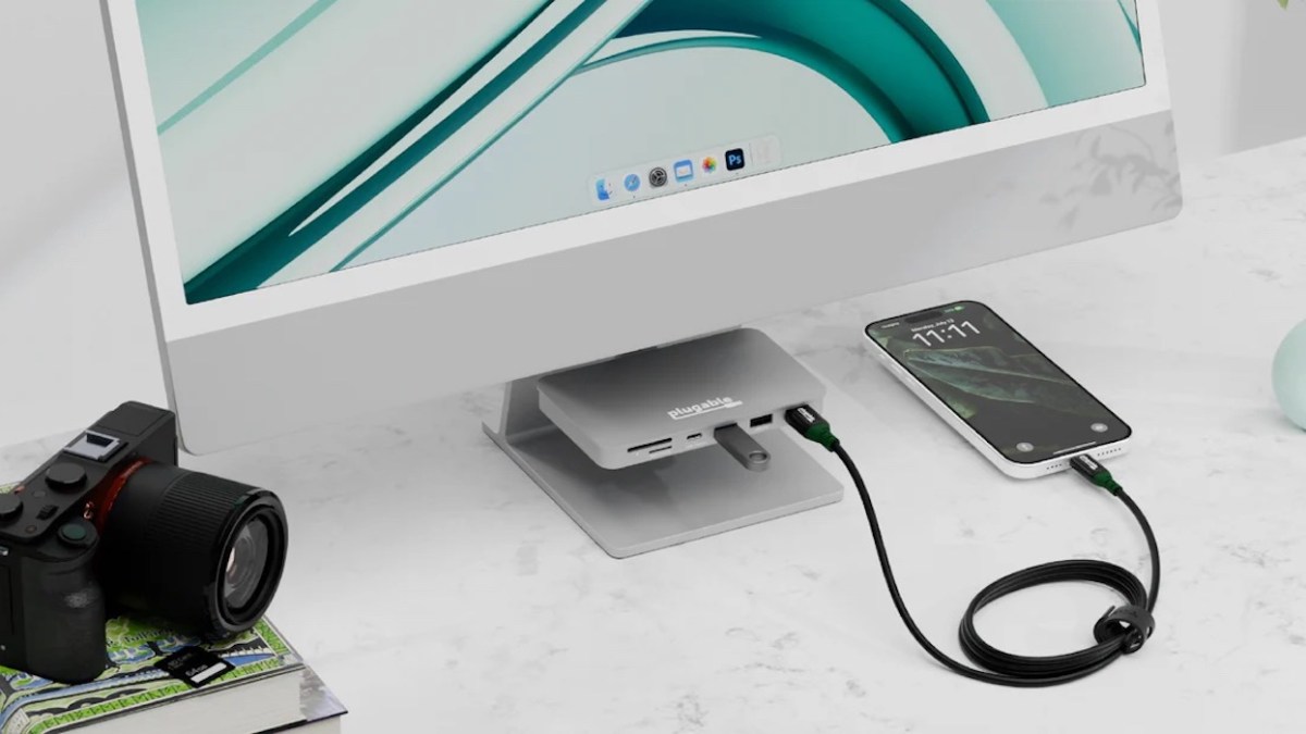 Plugable iMac hub