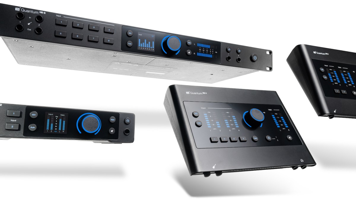 new PreSonus Quantum Audio Interfaces