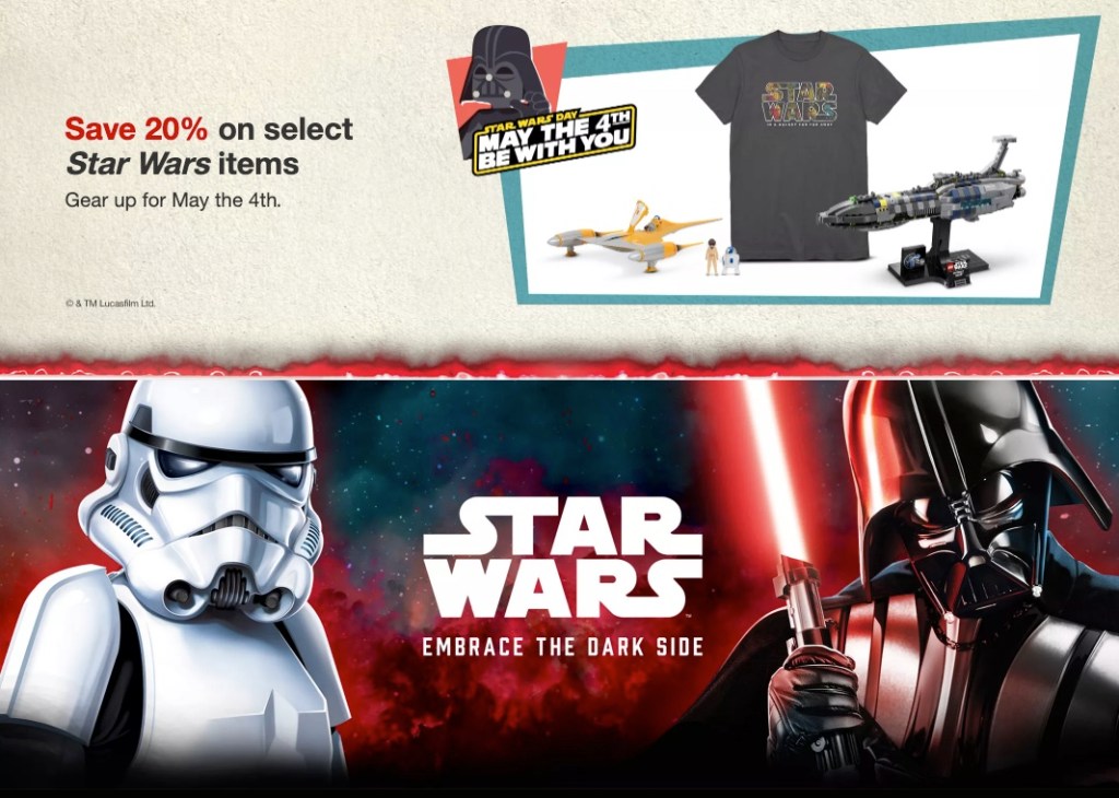 Target Star Wars toys