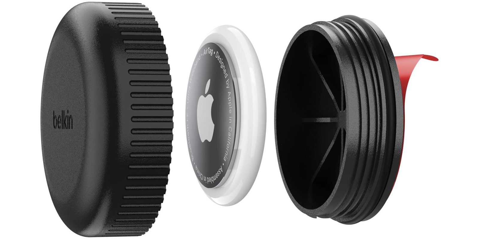 Belkin waterproof AirTag holders adhesive