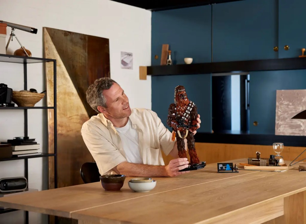 a man sitting at a table