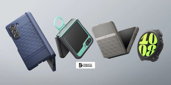 Promotional image for Caseology cases for Galaxy Z Fold 6 and Flip 6.