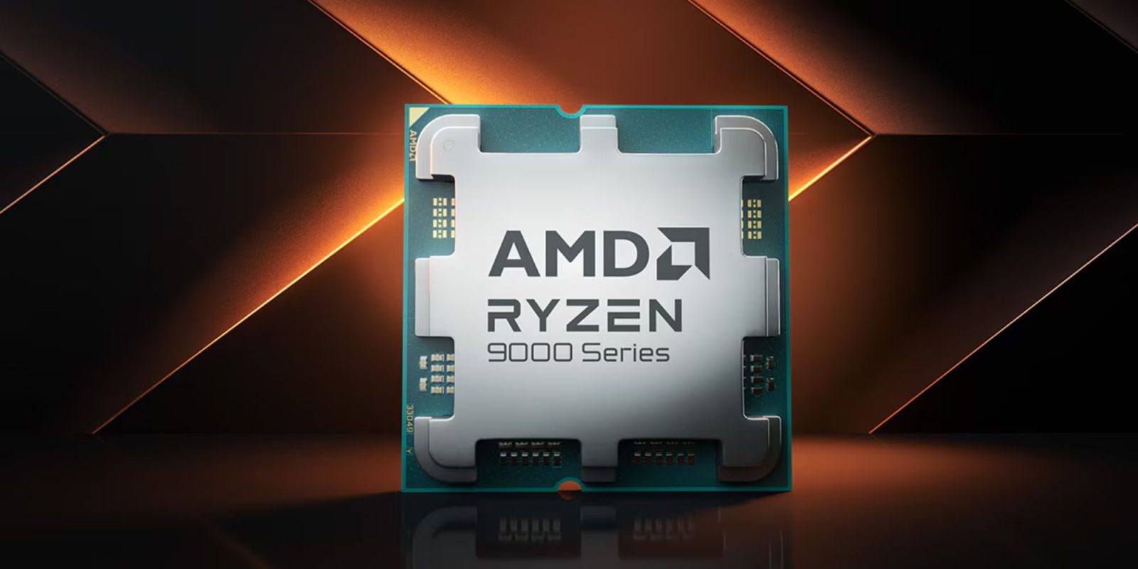Render of AMD Ryzen 9000 series processor.