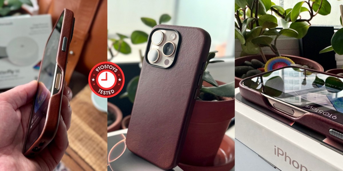 Nomad full-wrap Traditional Leather iPhone 16 case-review