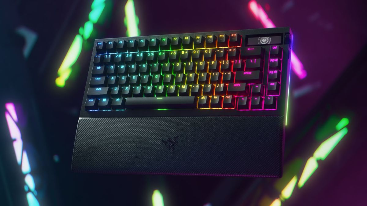 Image showing a render of Razer BlackWidow V4 Pro 75.