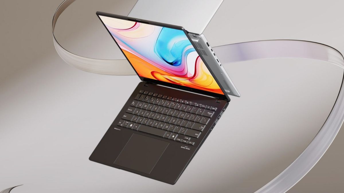 Image showing ASUS' new Vivobook S 14 OLED laptop.