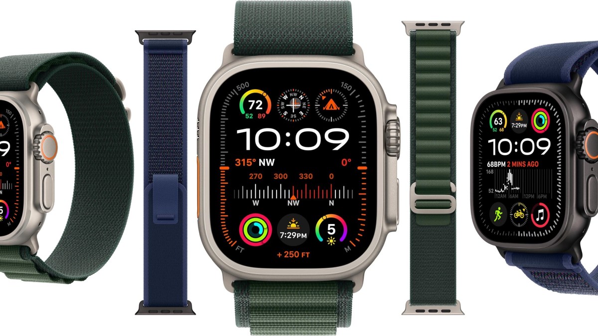 Apple Watch 49mm Dark Green Alpine