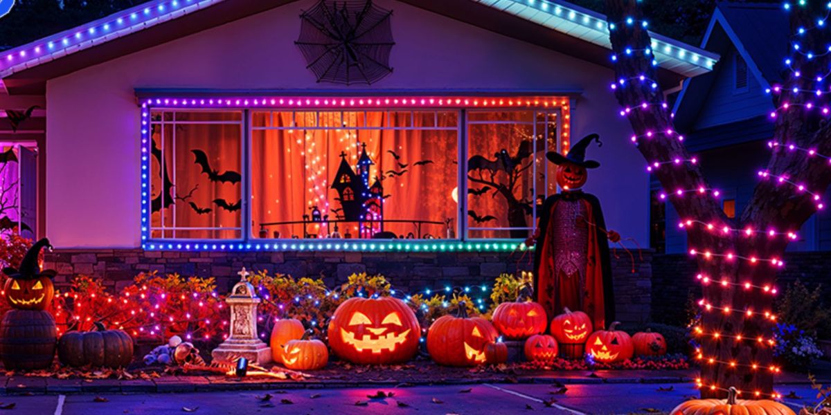 Image showing Govee's lighting for Halloween.