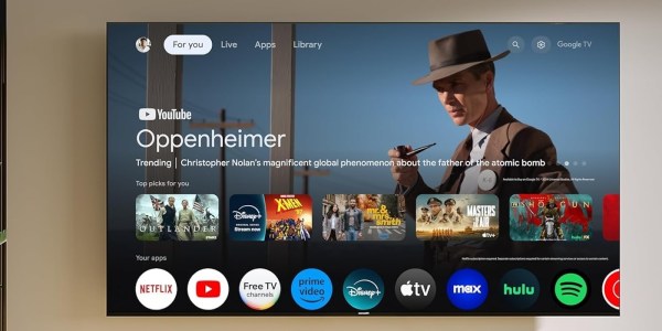 Hisense 85-inch Class QD7 Series QLED 4K Smart Google TV