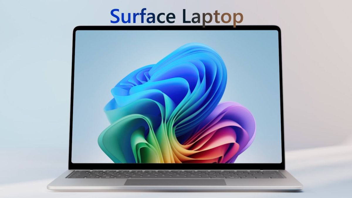 Image showing a render of Microsoft's Surface Laptop Copilot+ PC.