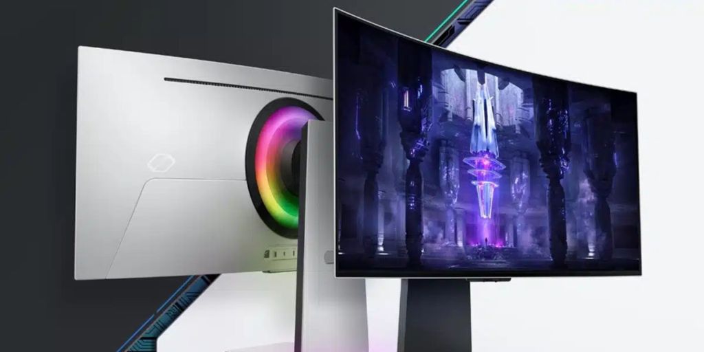 Image showing Samsung's Odyssey G85SB gaming monitor.