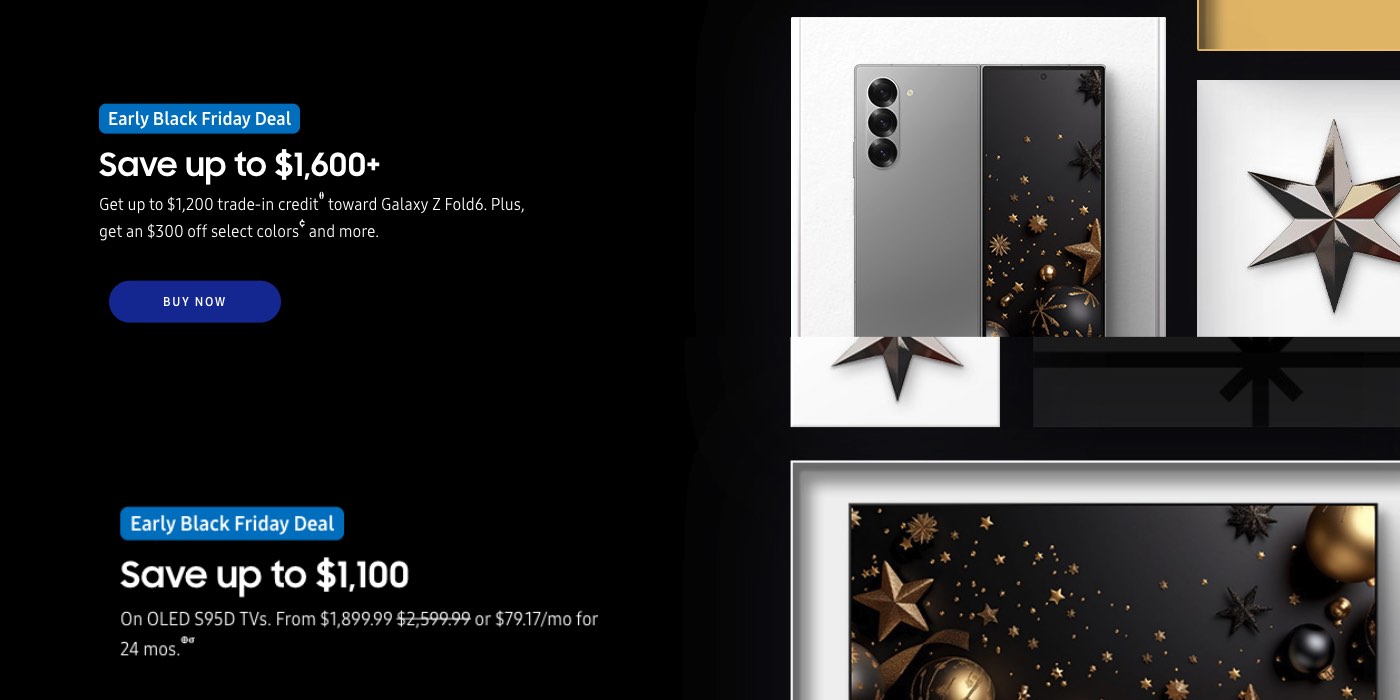 Samsung Black Friday sale