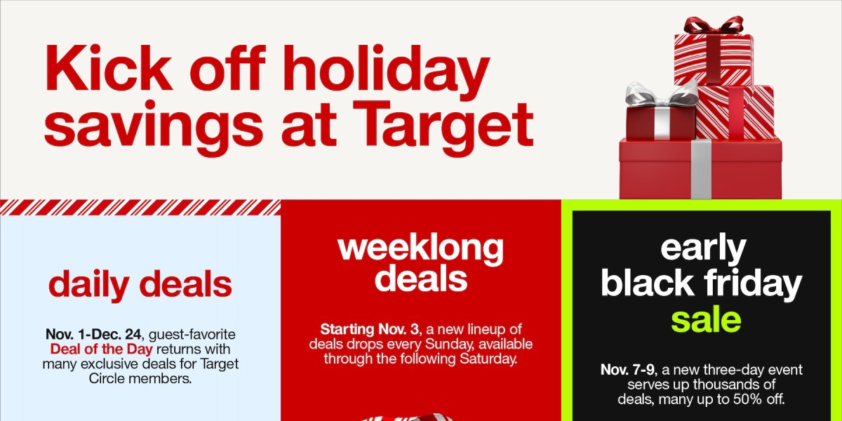 Target Black Friday-details