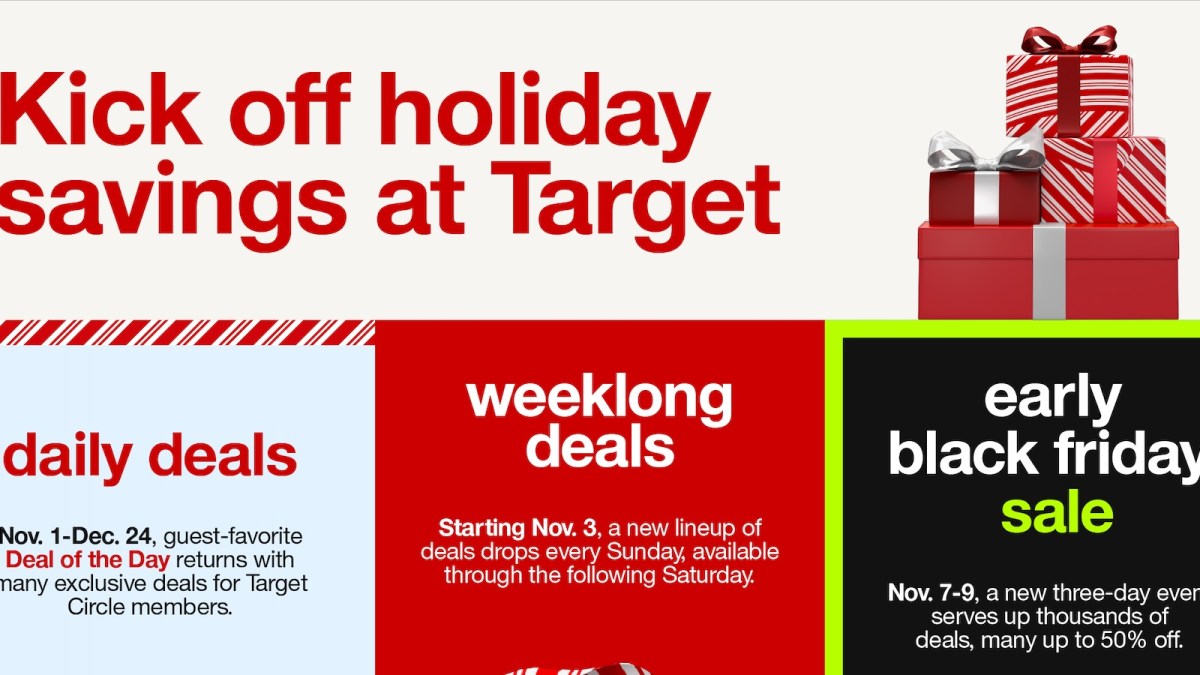 Target Black Friday-details