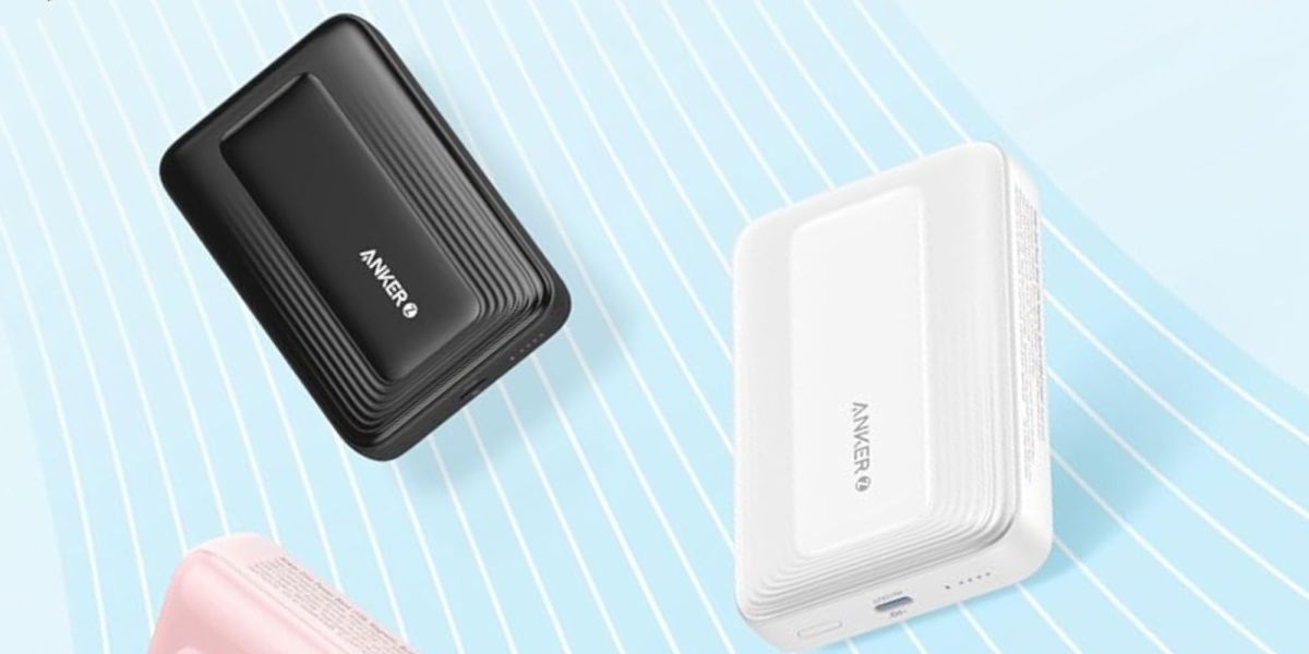 Image showing a render of Anker Zolo power bank in black and white colors.