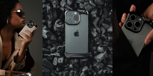 Arc's LE Titanium Tungsten Onyx Black iPhone 16 Bumper Case