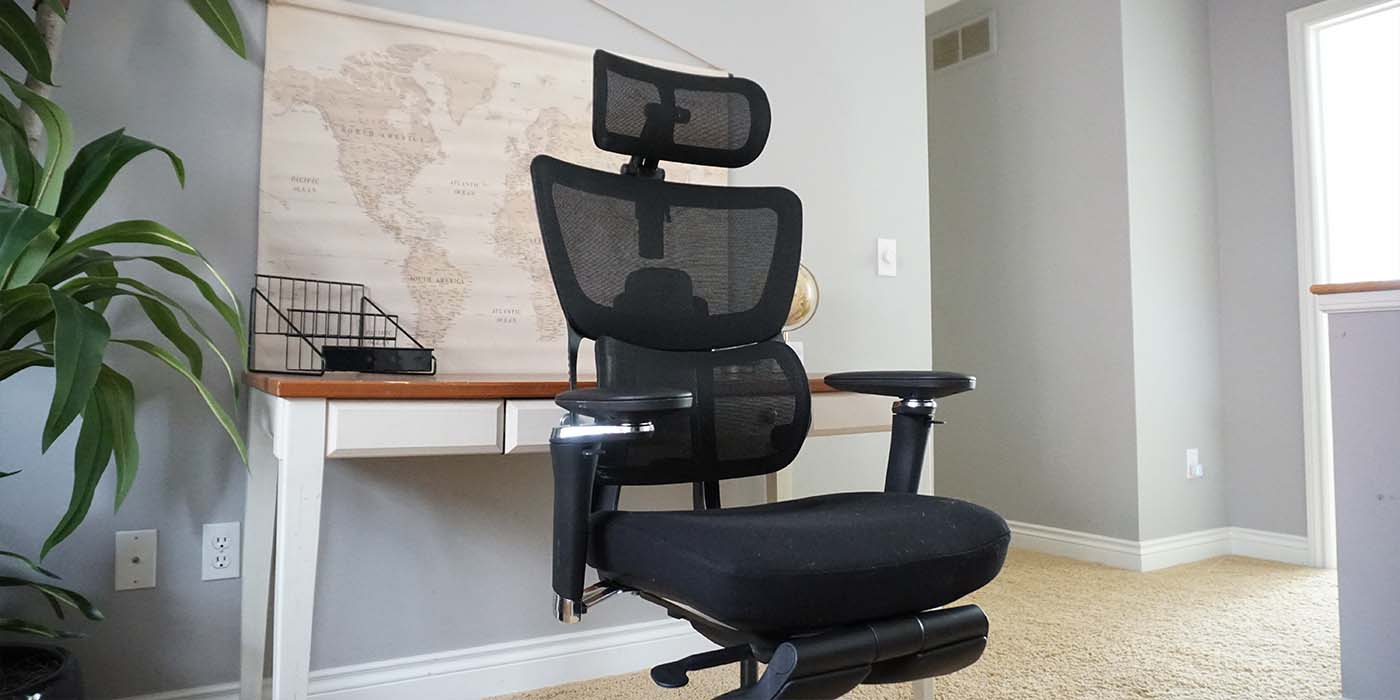 a black office chair