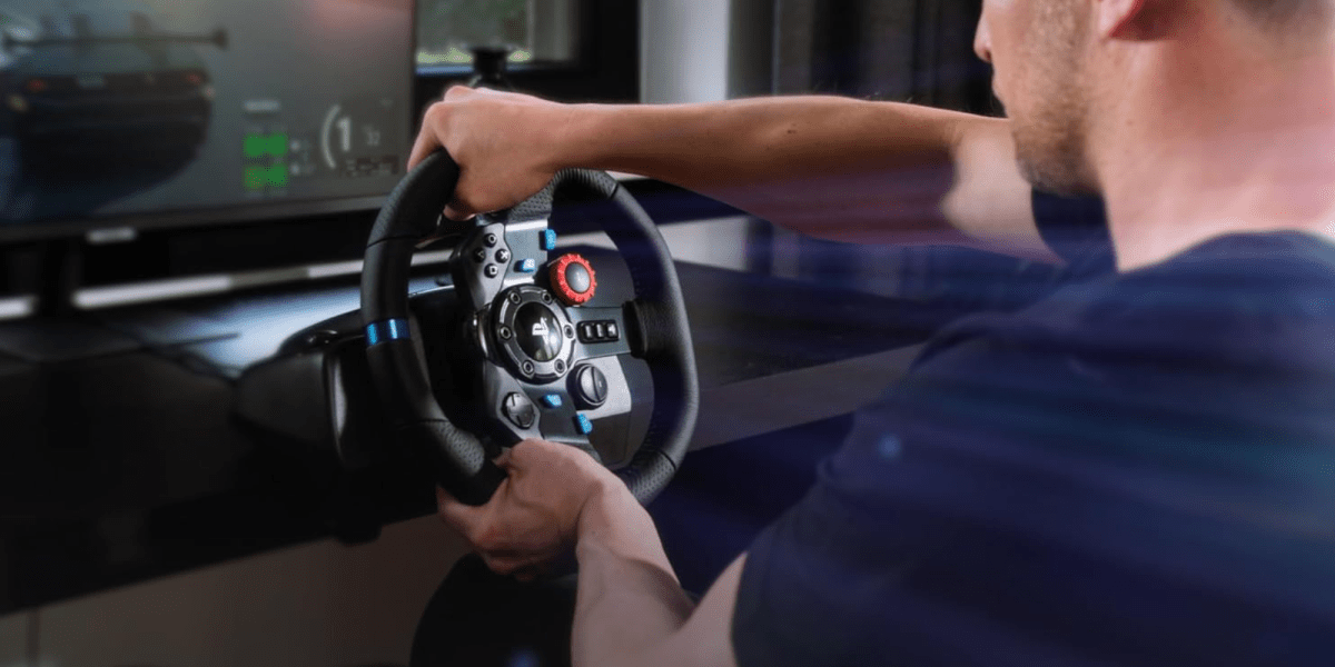 Logitech G29 racing wheel.