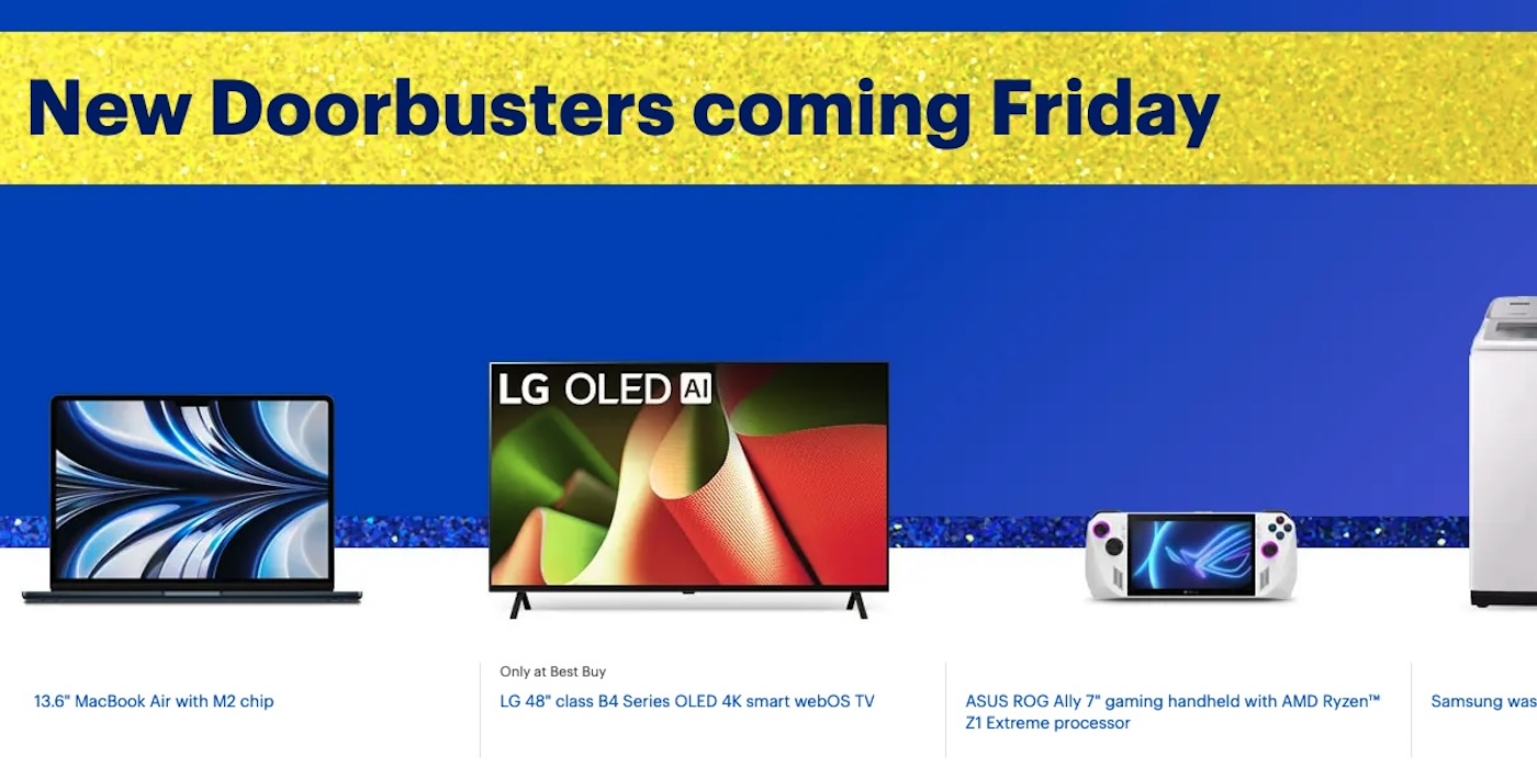 Sneak peek at Best Buy’s upcoming Black Friday doorbusters