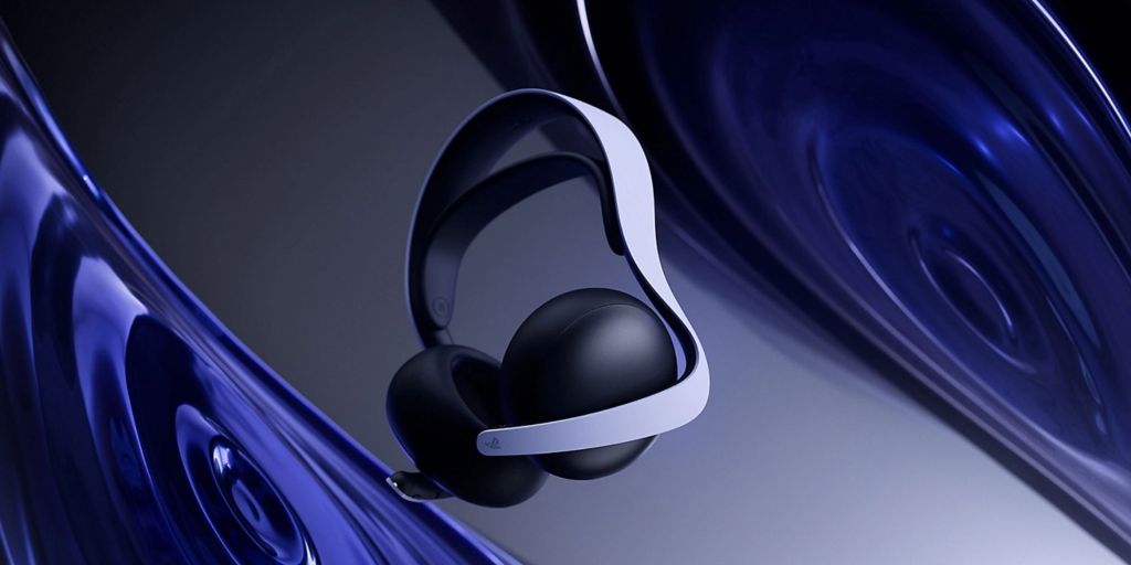 Image showing a render of Sony's Pulse Elite Wireless gaming headset.