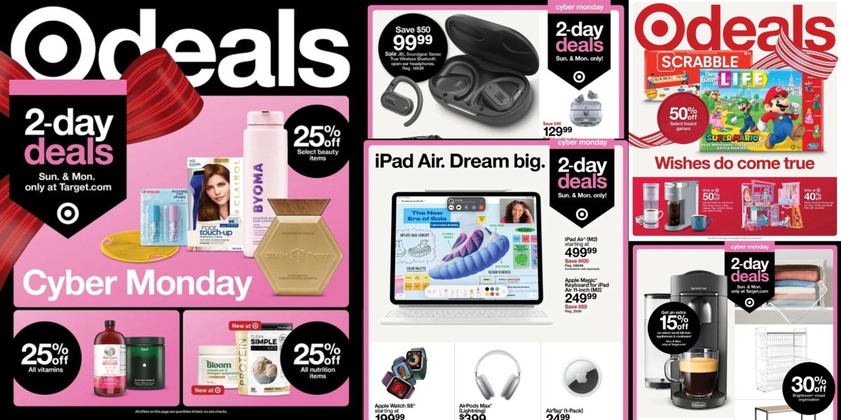 Target 2024 Cyber Monday ad