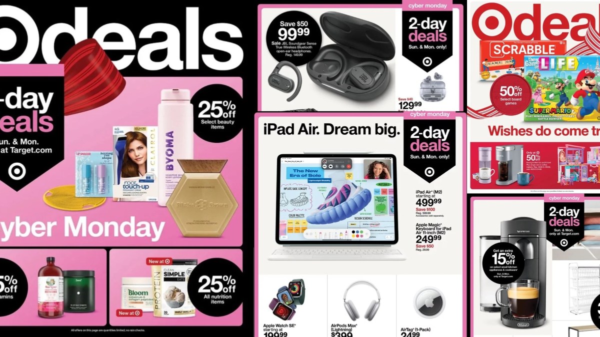 Target 2024 Cyber Monday ad