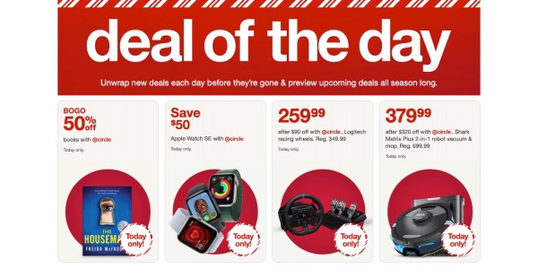 Target Day 20 early Black Friday Deals of the Day