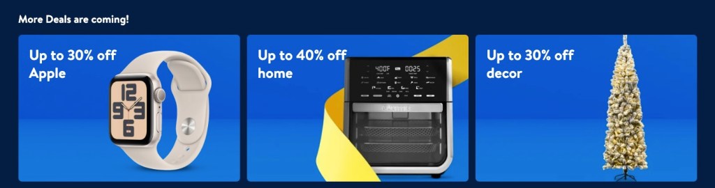 Walmart Black Friday page now live