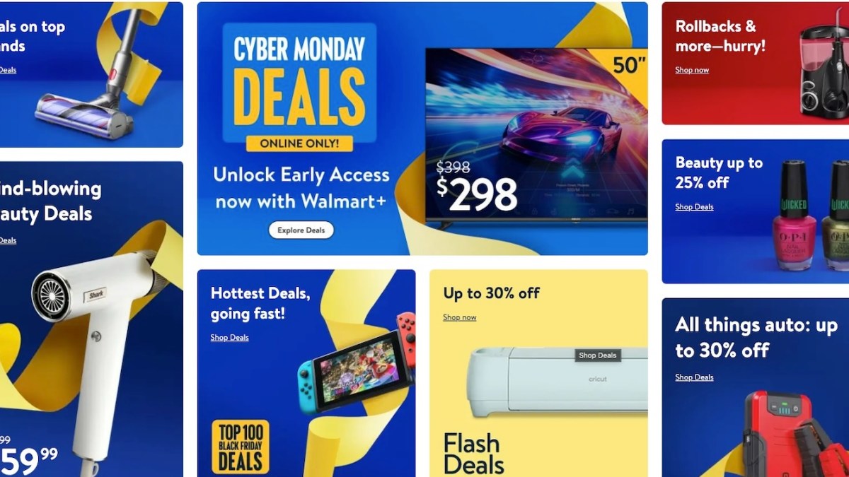 Walmart Cyber Monday sale