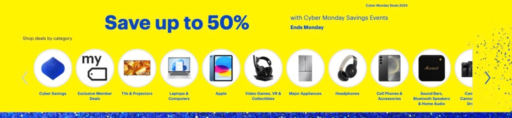 Best Buy 2024 Cyber Monday sale