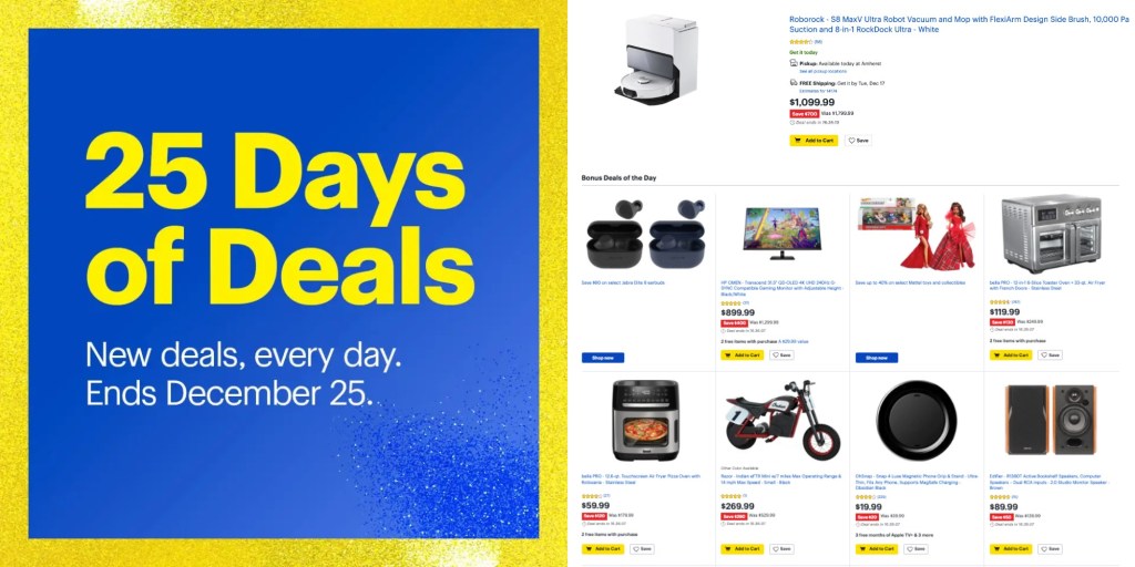 Best Buy 25 Days of Deals Day 15-now live