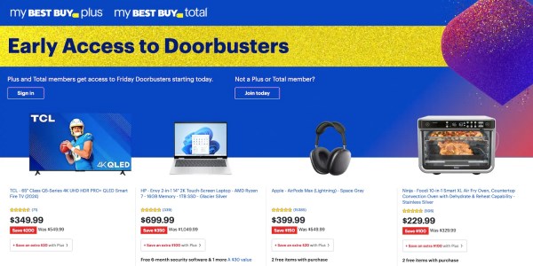 Best Buy holiday Doorbusters – Week 2 early access