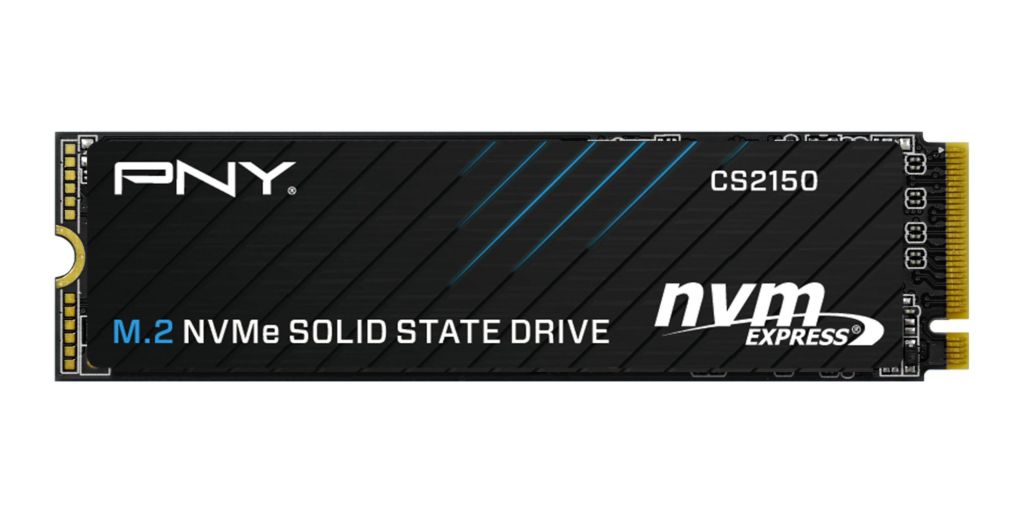 Image showing a render of PNY CS2150 SSD render.