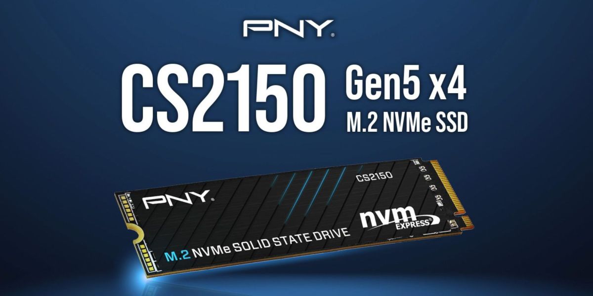 Image showing a render of PNY Gen 5 SSD.