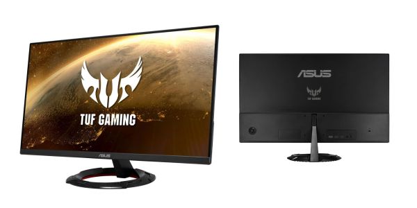 Image showing renders of ASUS TUF FHD gaming monitor.